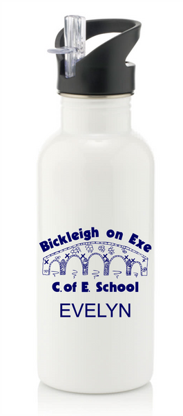 Bickleigh Water Bottle With Name